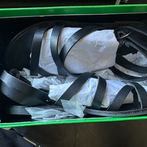 Shiekh Black Strappy Sandals